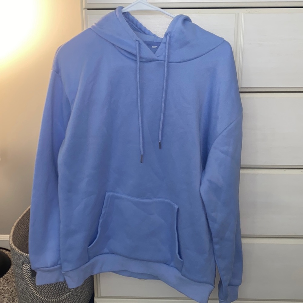 Light blue sweatshirt